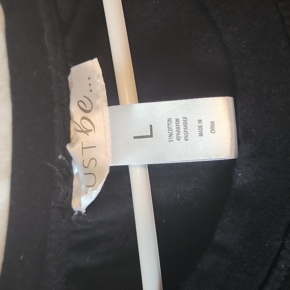 LADIES BLACK CINCHED SHIFT DRESS -SIZE 👗  LARGE. NWT. JUST BE... - Picture 2 of 5